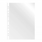 ФАЙЛ-ВКЛАДЫШ А4+, БЮРОКРАТ ПРЕМИУМ, 40 МКМ, ТИСНЕНЫЕ, 100ШТ/УПАК /24/458202 РФ