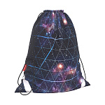 Мешок для обуви ErichKrause 365x440мм Blue Stardust