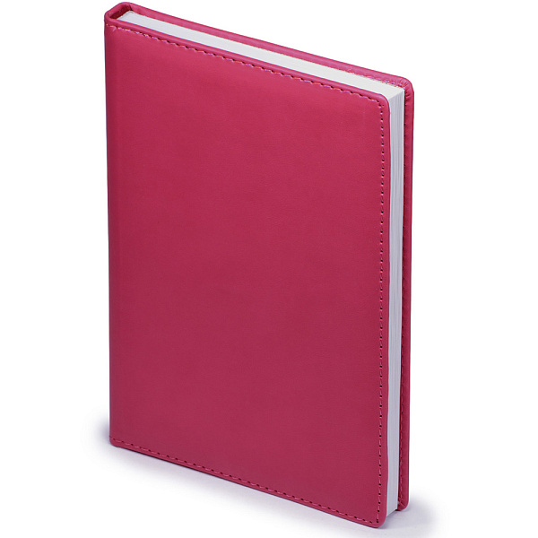 ЕЖЕДНЕВНИК НЕДАТИР, A5+, БАРХАТ, ФУКСИЯ /12/ РФ