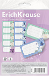 НАКЛЕЙКИ НА ТЕТРАДИ ERICHKRAUSE PASTEL BLOOM, 03 Л, ПАКЕТ, Е/П /50/