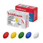 КНОПКИ КАНЦ. 10 ММ/100 ШТ. ERICHKRAUSE, ЦВЕТНЫЕ /24/144/