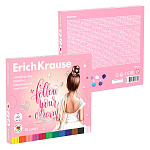 ПЛАСТИЛИН 12 ЦВ, ERICHKRAUSE POINTES, 180 Г. СО СТЕКОМ /6/24/ РФ