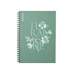 ТЕТРАДЬ 80 Л, А5, КЛ. ERICHKRAUSE ЦВЕТОЧНАЯ ДУША, ПЛАСТ. ОБЛ. НА СПИРАЛИ /2/48/ РФ