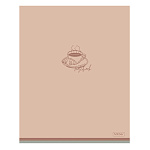 ТЕТРАДЬ 48 Л, А5, КЛ, ХАТБЕР. ЛАКОНИЧНО, ЛАМ. SOFT-TOUCH, НА СКОБЕ /5/60/
