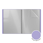 ПАПКА С ФАЙЛАМИ НА 20 КАРМАНОВ. ERICHKRAUSE MATT MANGA, 0,6 ММ, АССОРТИ, НА СПИРАЛИ /4/84/ РФ