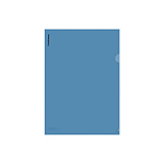 УГОЛОК А4. ПЛАСТ. ERICHKRAUSE GLOSSY CLASSIC, 0,16 ММ, СИНИЙ /12/300/