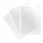 ФАЙЛ-ВКЛАДЫШ А4+, БЮРОКРАТ, 60 МКМ, СУПЕРЛЮКС, ТИСНЕНАЯ, 100ШТ/УПАК /13/817163 РФ