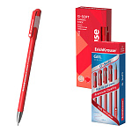 РУЧКА ГЕЛ. ERICHKRAUSE G-SOFT, КРАСНЫЙ /12/144/1728/
