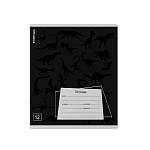 ТЕТРАДЬ 12 Л, КЛ. ERICHKRAUSE BLACK PATTERN, ВЫБ. УФ-ЛАК, MIX-PACK /10/280/ РФ