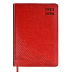 ЕЖЕДНЕВНИК 2026 ГОД, А5, 176 Л, ESCALADA. САРИФ КРАСНЫЙ, К/З, ТВ. ПЕРЕП. ПОРОЛОН /15/30/