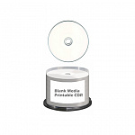 ДИСК CD-R CMC 52X, 700MB, FULL INK, 50ШТ/УПАК /600/