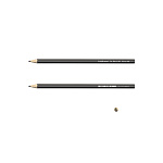 КАРАНДАШ Ч/Г ERICHKRAUSE JET BLACK 100, HB, ШЕСТИГР. ЗАТОЧЕН. ЧЕРНЫЙ {45697} /12/144/2880/