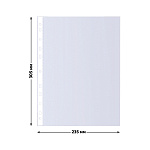 ФАЙЛ-ВКЛАДЫШ А4, СТАММ, 40 МКМ, ПЕРФ. ГЛЯНЦ. 100ШТ/УПАК /20/РФ