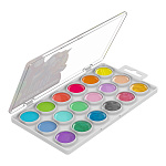 КРАСКИ АКВ. 18 ЦВ. ERICHKRAUSE SAFARI NEON+PASTEL+PEARL, УФ ЗАЩИТА, П/К, Е/П /7/21/ РФ