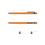 КАРАНДАШ АВТ. 0.5 ММ. ERICHKRAUSE DELTA, АССОРТИ /12/144/