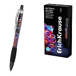 РУЧКА ШАР. АВТ. ERICHKRAUSE БАБОЧКА МАТИК&С РЕЗИНОВЫМ ХВАТОМ МАРМЕЛАДНЫЙ МИШКА 0.7, СУПЕР ГТ, СИНИЙ 