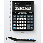 КАЛЬКУЛЯТОР 12 РАЗР. ELEVEN BUSINESS LINE CDB1201-BK, НАСТОЛЬНЫЙ, ЧЕРНЫЙ /