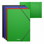 ПАПКА НА РЕЗИНКАХ ПЛАСТ, A4, ERICHKRAUSE MATT CLASSIC, 0,4 ММ, АССОРТИ /24/96/ РФ