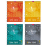 ТЕТРАДЬ 120 Л, А4, КЛ. ERICHKRAUSE ПЕРФ. МИКРОПЕРФ. НА СПИРАЛИ /12/ РФ