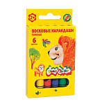 МЕЛ ВОСКОВОЙ 06 ЦВ. КАЛЯКА-МАЛЯКА, УТОЛЩЕННЫЕ, КРУГЛЫЕ /24/144/