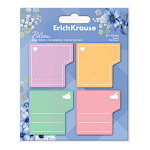 ЗАКЛАДКИ 45*45 ММ ERICHKRAUSE PASTEL BLOOM, 04ЦВ/20Л, С/КЛ, БУМАГА, АССОРТИ /24/768/