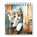 СКЕТЧБУК /АРТБУК/ 80 Л, 166*175, СВЕТОЧ. НЕЖНЫЕ ЛАПКИ, БЕЛ. БУМ. ЖЕСТКАЯ ПОДЛОЖКА, ГРЕБЕНЬ /2/24/