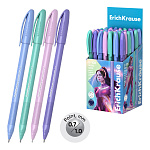 РУЧКА ШАР. ERICHKRAUSE U-108 PASTEL STICK 1.0, ULTRA GLIDE TECHNOLOGY, СИНИЙ /50/200/2400/