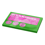 БЛОК Д/ЗАПИСИ 75*50 ММ, 100Л. ERICHKRAUSE NEON, БУМАГА, ЗЕЛЕНЫЙ /12/432/