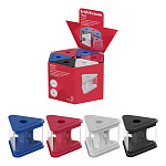 точилка пласт. erichkrause prism, classic, с контейнером, ассорти, дисплей /12/192/ рф