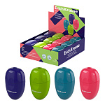 ТОЧИЛКА ПЛАСТ. ERICHKRAUSE EVA, REEF, С КОНТЕЙНЕРОМ, АССОРТИ, ДИСПЛЕЙ /24/288/ РФ