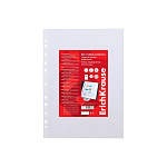 ФАЙЛ-ВКЛАДЫШ А4, ERICHKRAUSE CRYSTAL GLOSSY CLEAR, 0,06 ММ, ПРОЗРАЧНЫЙ, 10ШТ/УПАК /10/80/ РФ