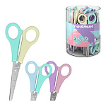 НОЖНИЦЫ 13,5 СМ. ERICHKRAUSE JOY® PASTEL, АССОРТИ, ТУБУС /24/288/