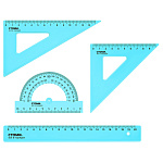 НАБОР ГЕОМЕТРИЧЕСКИЙ 04 ПРЕД. СТАММ, РАЗМЕР М, ПРОЗР. НЕОН, АССОРТИ, Е/П /