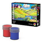 КРАСКИ ГУАШ. 12 ЦВ. ERICHKRAUSE ART SPIRIT, УФ ЗАЩИТА, 20 МЛ, К/К /18/ РФ