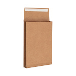 ПАКЕТ БУМ. С4, 229*324 ММ, СТРИП, КРАФТ, С РАСШИРЕНИЕМ /25/250/