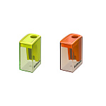 ТОЧИЛКА ПЛАСТ. ERICHKRAUSE CITY MINI, NEON, КОНТЕЙНЕР, АССОРТИ, ДИСПЛЕЙ /28/784/ РФ