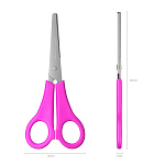 НОЖНИЦЫ 13,5 СМ. ERICHKRAUSE JOY®, В СТАКАНЕ, АССОРТИ /24/288/