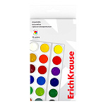 КРАСКИ АКВ. 18 ЦВ. ERICHKRAUSE BASIC, АССОРТИ, КАРТОН, Е/П /27/ РФ