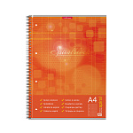 ТЕТРАДЬ 120 Л, А4, КЛ. ERICHKRAUSE ПЕРФ. МИКРОПЕРФ. НА СПИРАЛИ /12/ РФ