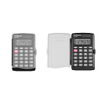 КАЛЬКУЛЯТОР 08 РАЗР. ERICHKRAUSE PC-103, КАРМАННЫЙ, ЧЕРНЫЙ /50/200/