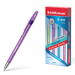 РУЧКА ГЕЛ. ERICHKRAUSE R-301 SPRING GEL STICK, 0,5 ММ, СИНИЙ /12/144/1728/