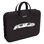 Папка текстильная на молнии ErichKrause с ручками Watching You, A4+