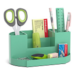 Набор настольный пластиковый ErichKrause® Victoria, Powder, оливковый