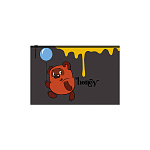 КОНВЕРТ ПЛАСТ. НА МОЛНИИ, B5, ERICHKRAUSE ВИННИ-ПУХ ZIP, АССОРТИ /12/144/