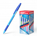 РУЧКА ШАР. ERICHKRAUSE R-301 NEON STICK&GRIP, 0,7 ММ, СИНИЙ /50/400/3200/