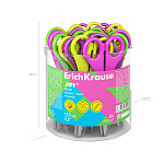 НОЖНИЦЫ 13,5 СМ. ERICHKRAUSE JOY®, В СТАКАНЕ, АССОРТИ /24/288/