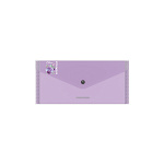 КОНВЕРТ ПЛАСТ. НА КНОПКЕ, ERICHKRAUSE MATT PASTEL BLOOM TRAVEL, 0,55 ММ, 4 ЦВ. ОТД. АССОРТИ /4/44/