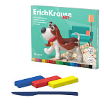 ПЛАСТИЛИН 18 ЦВ, ERICHKRAUSE BABY, 234 Г, ВОСКОВОЙ, МЯГКИЙ, СО СТЕКОМ, АССОРТИ, К/К /4/24/ РФ