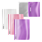 СКОРОСШИВАТЕЛЬ ПЛАСТ, А5+, ЕRICHКRAUSE GLOSSY CANDY, 0.18 ММ, АССОРТИ /21/231/