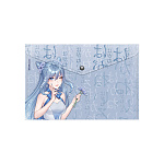 КОНВЕРТ ПЛАСТ. НА КНОПКЕ, A4, ERICHKRAUSE MANGA GIRLS, 0,16 ММ, АССОРТИ /12/240/ РФ